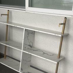 White Marble Shelf