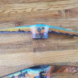 Vintage pick hand painted 