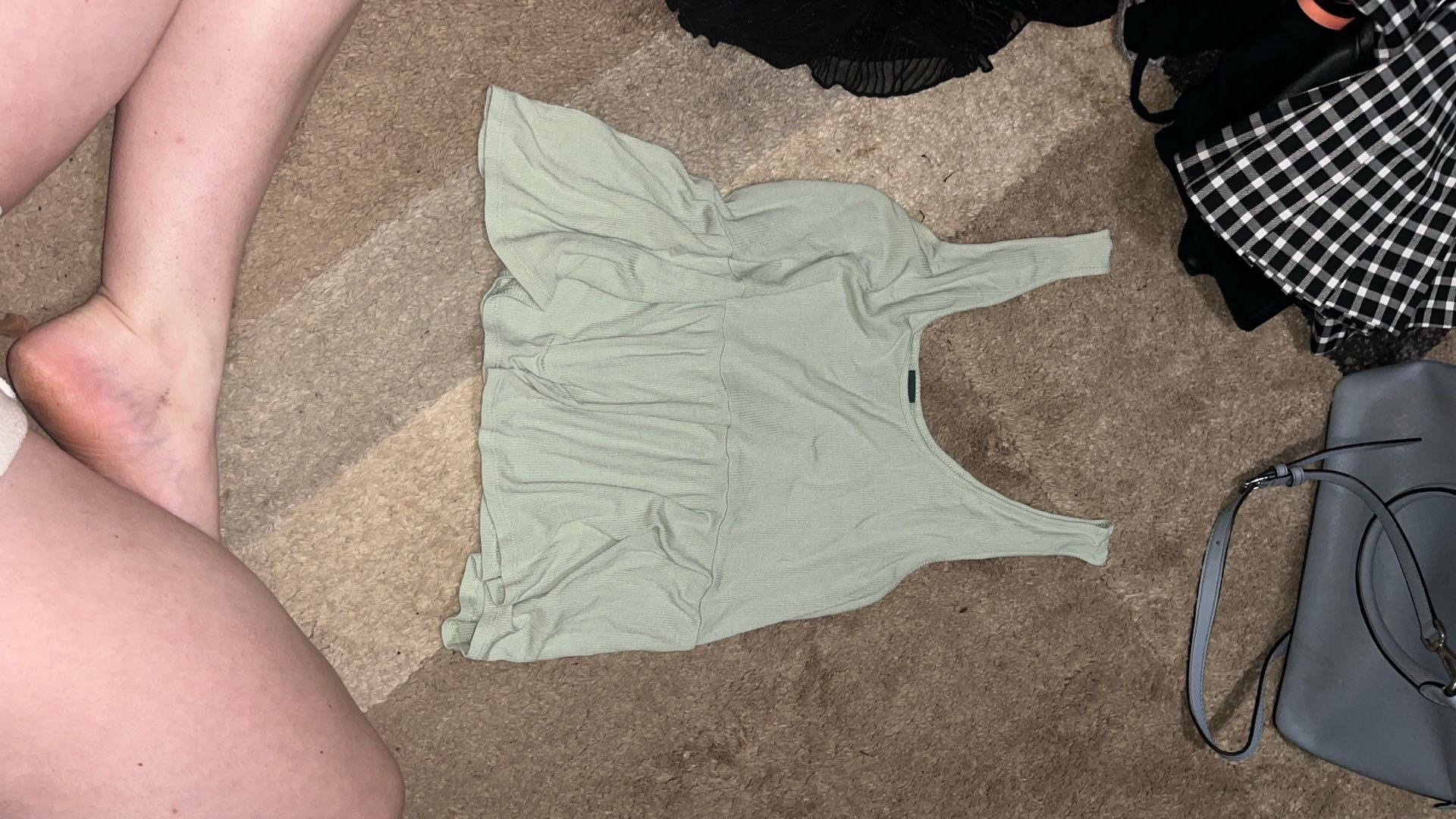 Light Green Tank Top