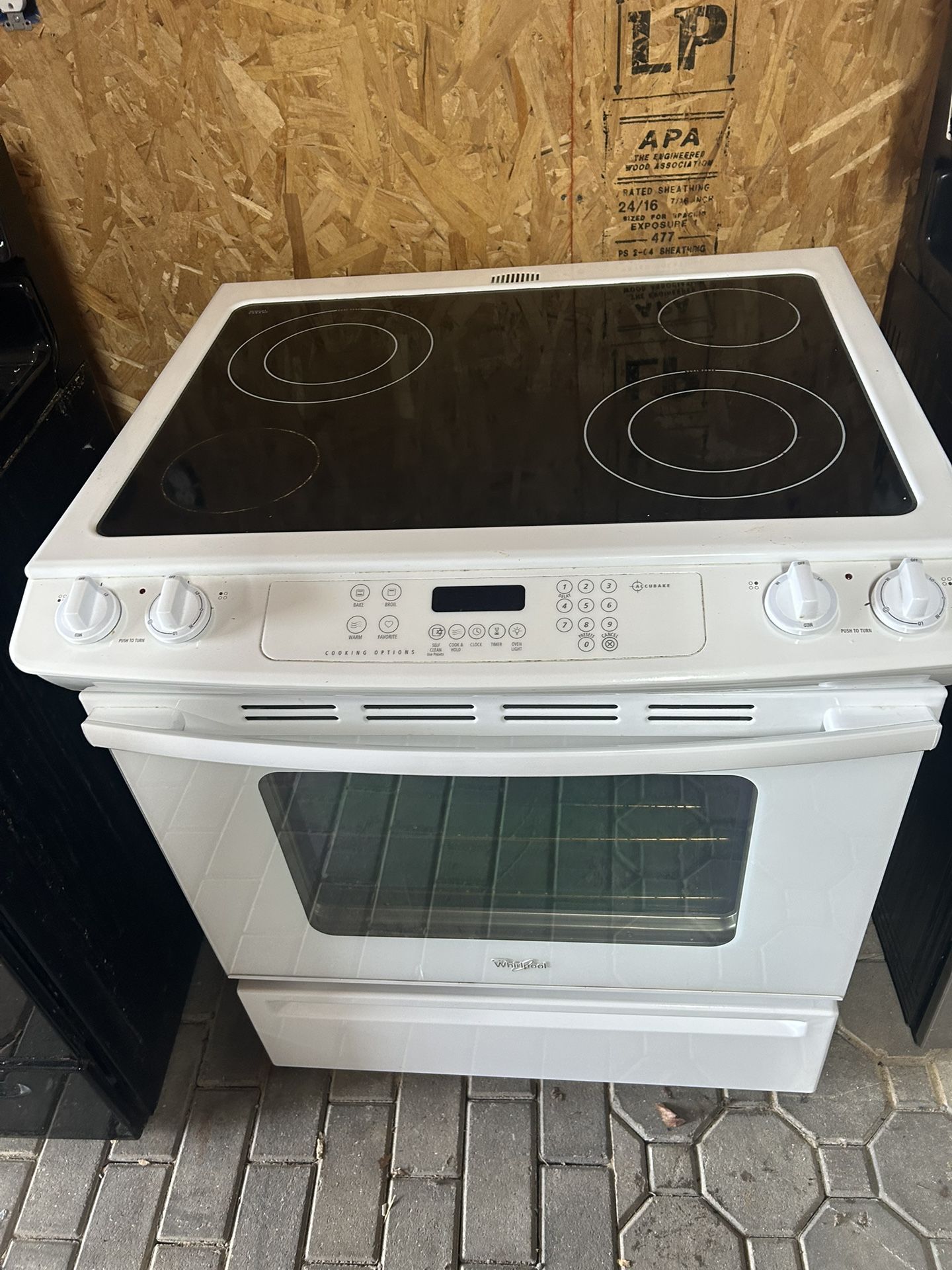 SLIDE IN STOVE