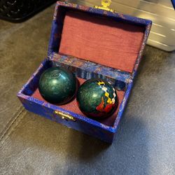 Chinese Baoding Balls in The Original Box