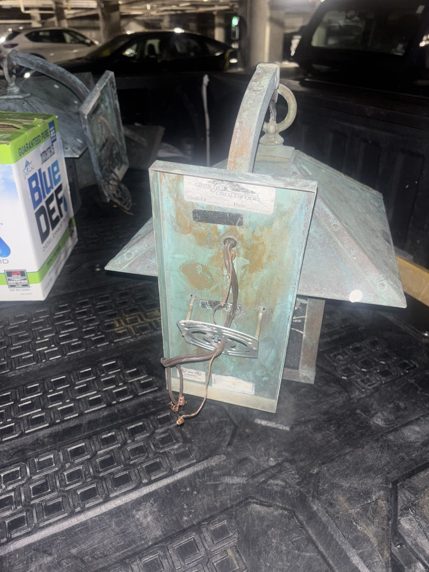 Outdoor Copper Sconce