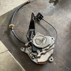 Emergency brake and cable for a 2007 and up Chevy pick up