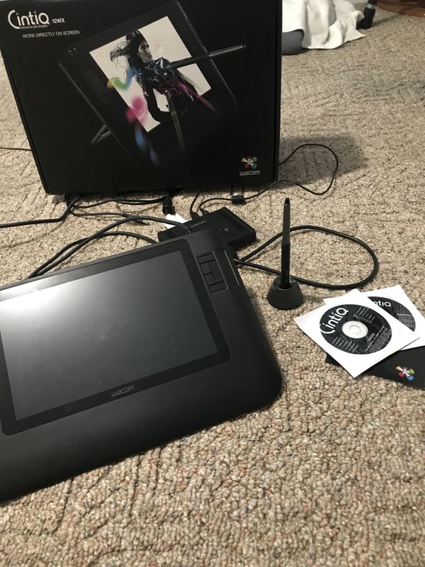 Cintiq 12WX Interactive Pen Display for Sale in Houston, TX
