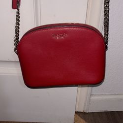 Kate Spade Red And Gold Purse