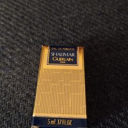 Vintage Shalimar Guerlain Eau De Toilette
