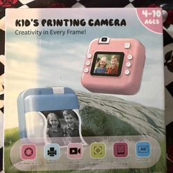 Brand New Kids Camera In Box Blue Color 