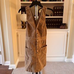 Fashion on Earth Women’s corduroy overall jumper dress