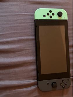 Nintendo switch animal crossing edition