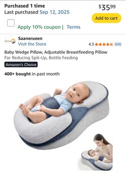 Anti colic pillow