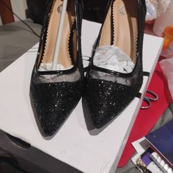 Journee Collection Womens Kalani Faux Suede Dress Heels Size 10 New No Box  