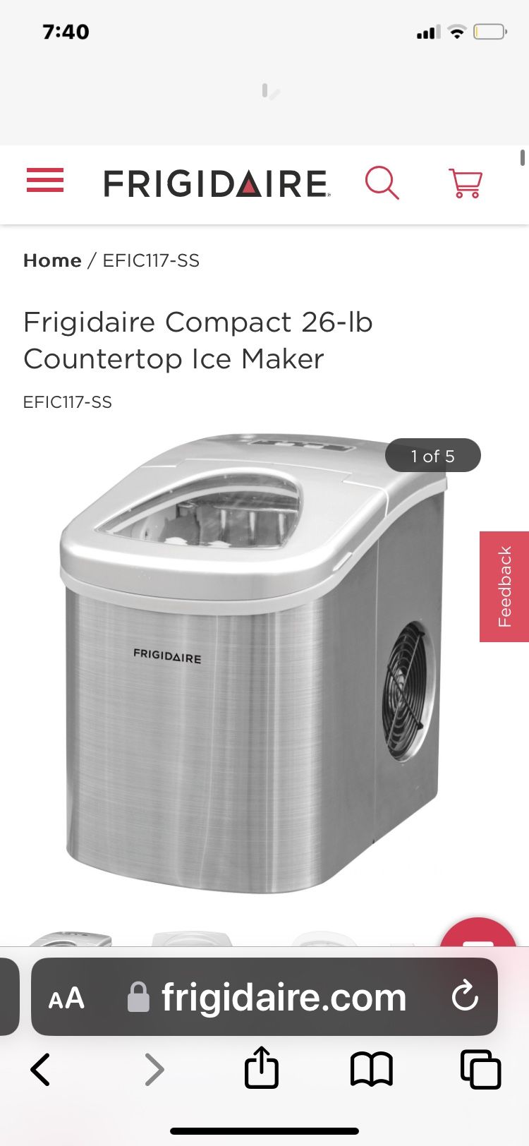 Premium Portable Ice Maker