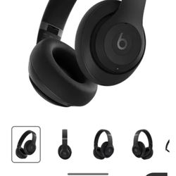Beats Studio Pros (Matte Black with Case)