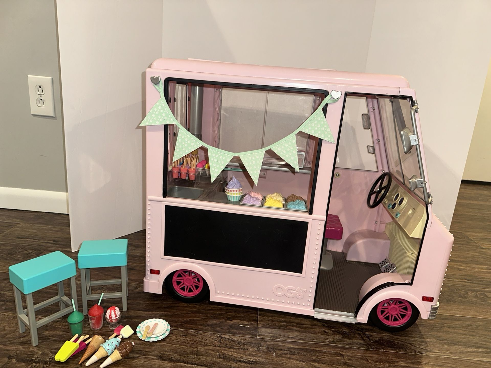 Our Generation 18" Doll Ice Cream Truck