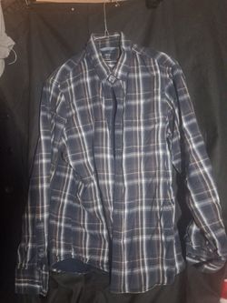 1901 Men's Plaid Button-Down Shirt