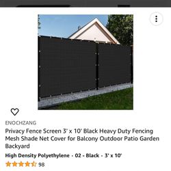 Privacy Screen For Patio/Balcony