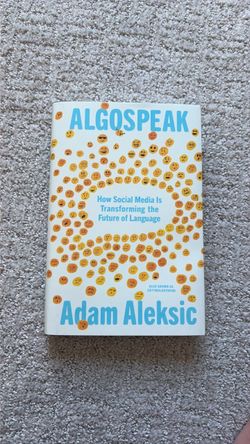 Algospeak by Adam Aleksic Hardcover Book