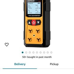 Gas Leak Detector 4-in-1 (H2S, EX, O2, CO) - Reliable Home and Workplace Safety Monitor with Precise Detection - Rechargeable, Rugged Build, Instant A