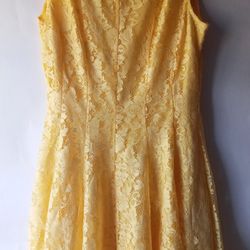 danny and nicole Dress - Yellow, Size 14