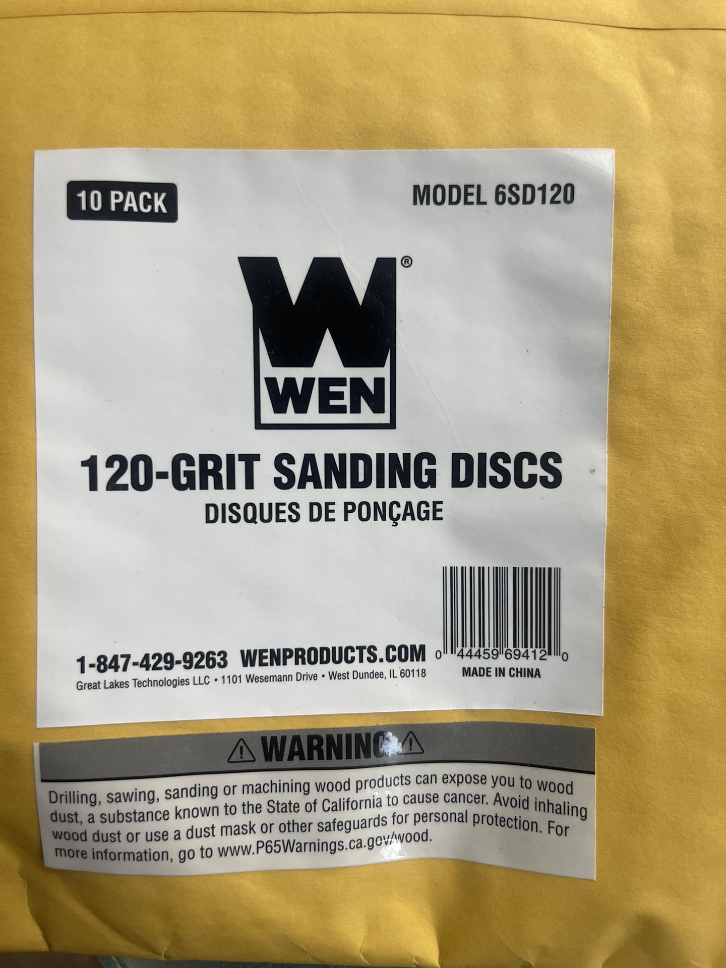 Sanding disc 120 Grit