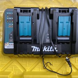 MAKITA 18V Lithium-Ion Dual Port Rapid Optimum Charger