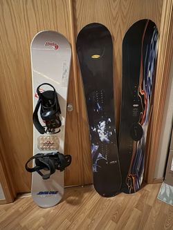 Lamar 164 Cm, Sims 161cm, Burton 158cm Snowboarding 
