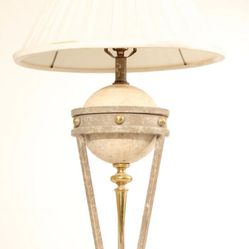 Marble And Brass Lamps