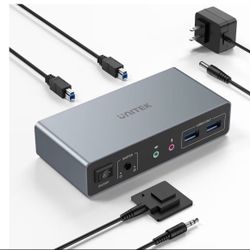 Unitek KVM Switch 2 Monitors 2 Computers