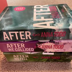 (3/5) “After” Series Books By Anna Todd 