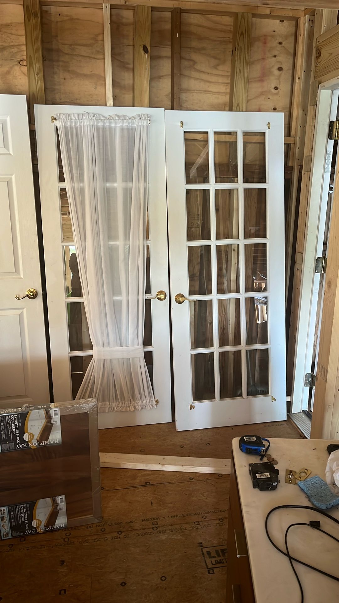 French Doors Interior