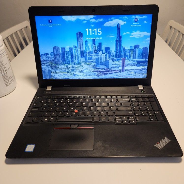 Lenovo ThinkPad E570 15.6" laptop
Intel Core i3 - 6006U
120GB SSD
8GB RAM
Windows 11 pro. Microsoft office installed. Nothing wrong. ** NO TRADES