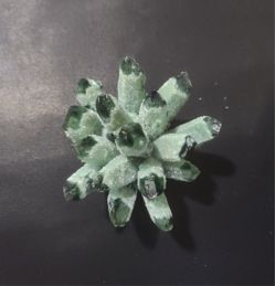 Natural green Quartz crystal cluster,  0.961lb (436g)