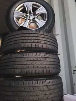 17" Rims Toyota RAV4 2006 to 2025 zero damage zero dents Llantas %98 Rims & Tires Toyota Rav4 Rines originales Toyota Rav4