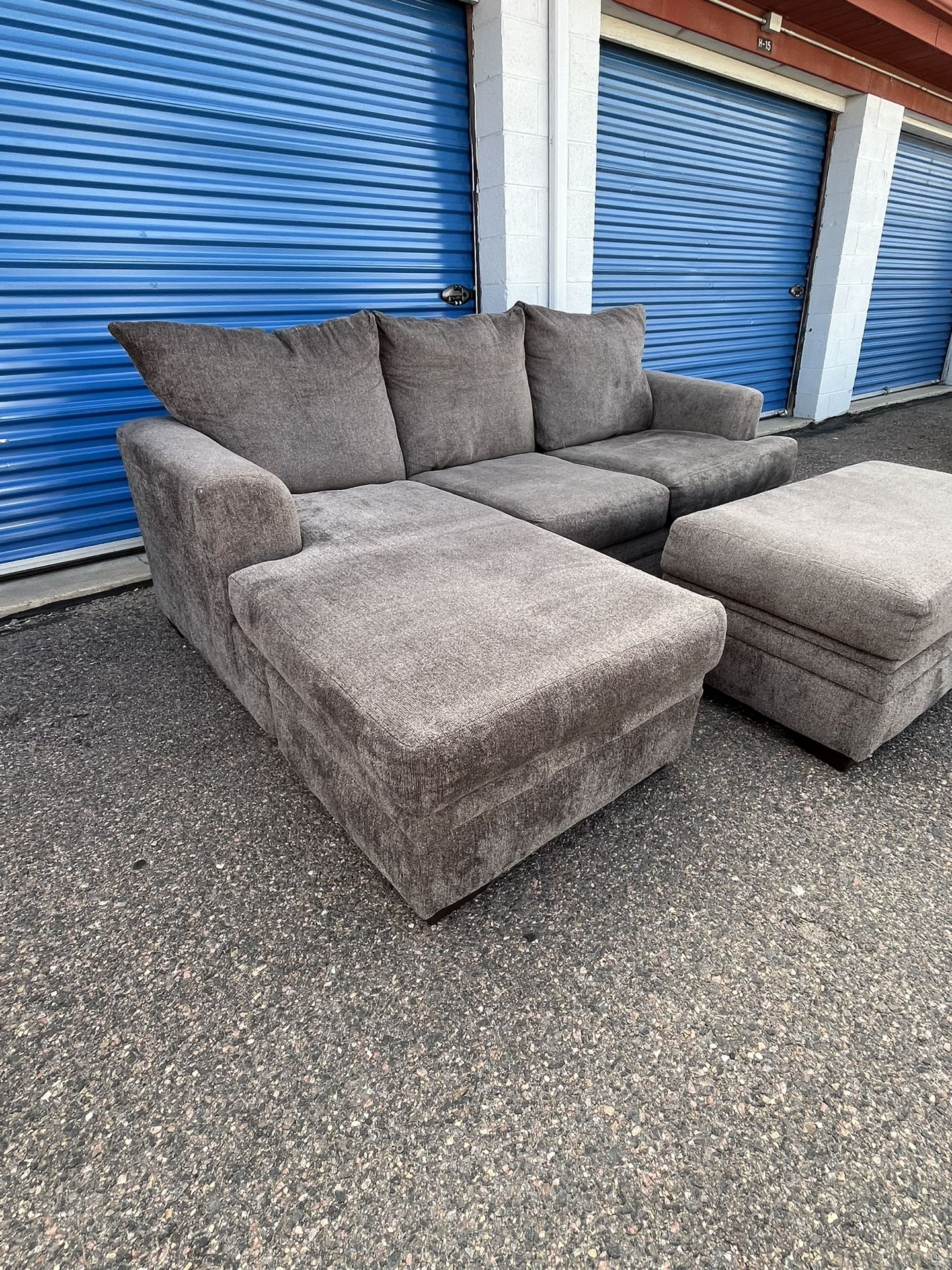 Gray Sectional - Free Delivery