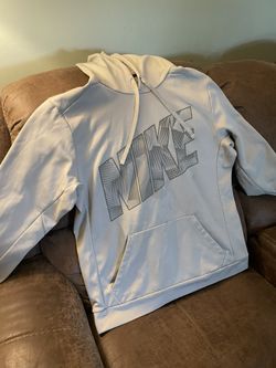 Green NIKE pullover Hoodie Size LARGE