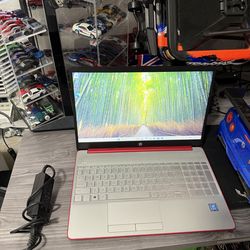 Laptop Computer hp red