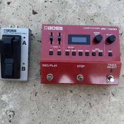 Boss RC500 Looper + FS7 Foot switch