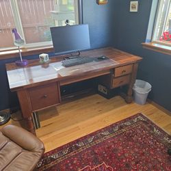 Mission Style Executive Desk