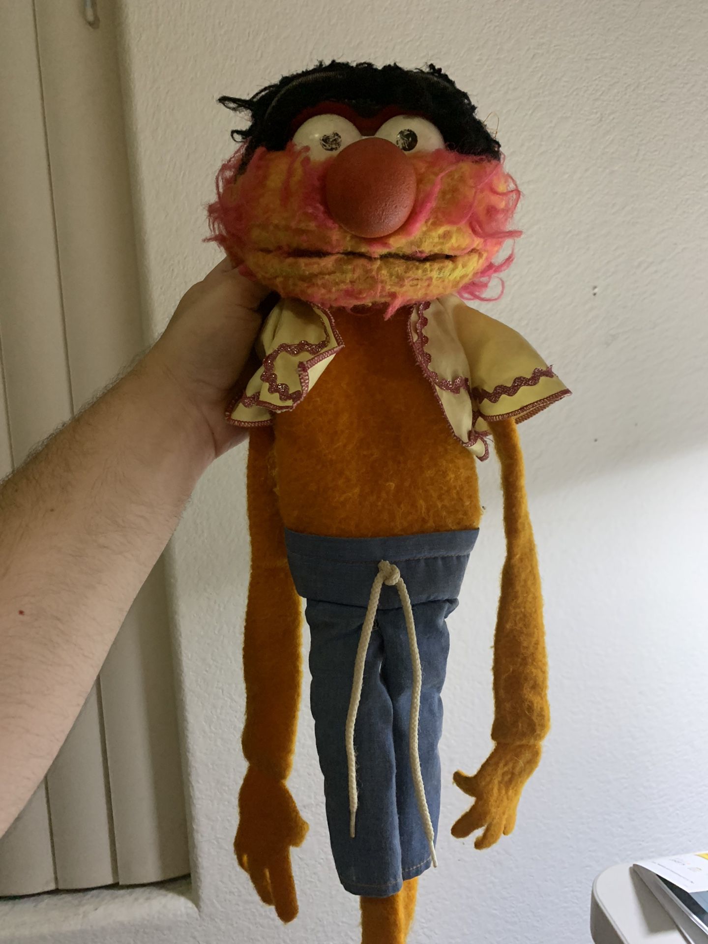 Animal Muppet Puppet 1977 Fisher Price