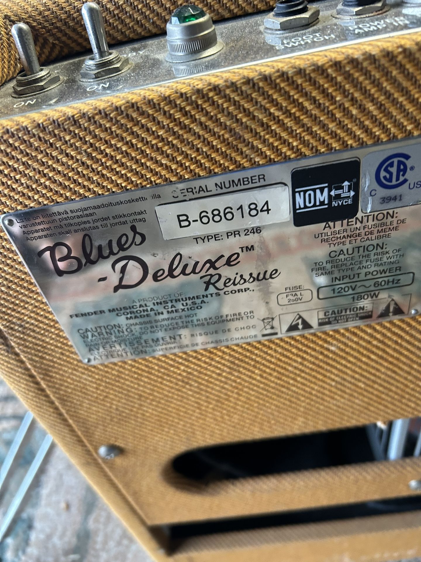 Fender Deluxe Reissue