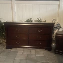 Dresser Set Of Two - Dark Wood $200 OBO