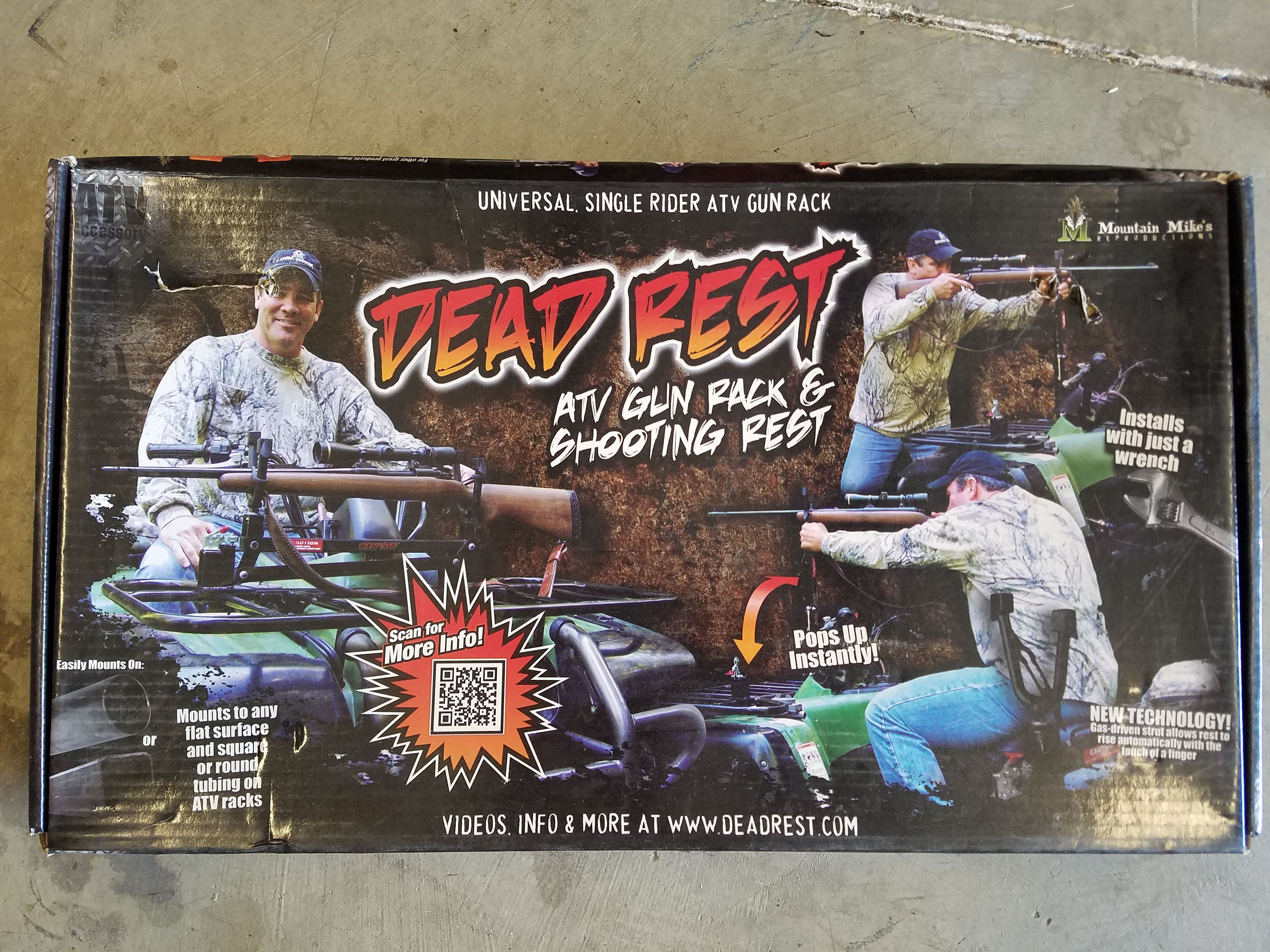 Mountain Mike's Reproductions Dead Rest ATV Gun Rack Shooting Rest