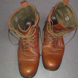Aldo Brown Leather Mens 13 Boots