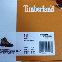 Timberland Converge Waterproof "Wheat Nubuck" Men's Boot...... CHECK OUT MY PAGE FOR MORE ITEMS