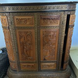 Oriental Carved Chest