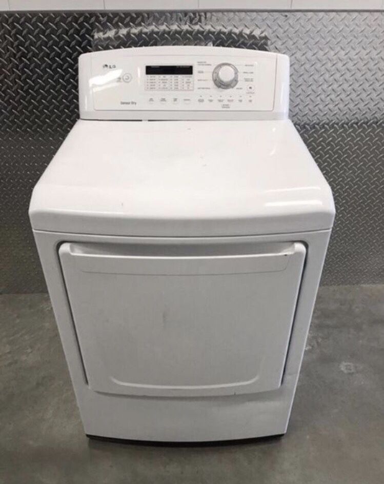Washer and Dryer, LG, DLE4970W, WT4870CW