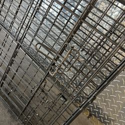 Large Dog Crate – Foldable, Heavy-Duty