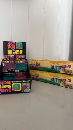 Needoh nice cubes and squeeezy butters