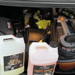 Detailing Equipment (Air Compressor, Shop Vac, Steamer,  And More)