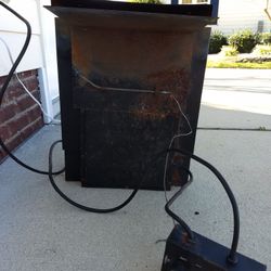 Martin thermostat blower for gas logs